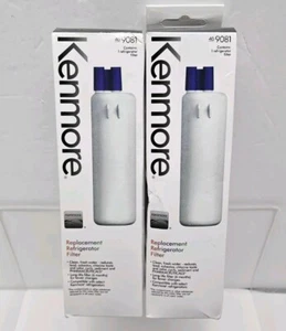 2 Pack Kenmore 9081 Refrigerator Water Filter ONE BOX IS TORN FILTER IS SEALED - Picture 1 of 3
