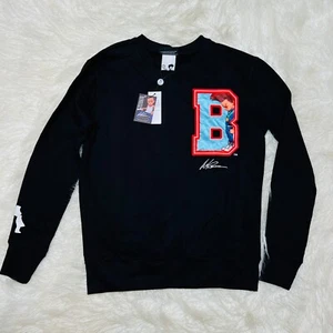 Sudadera The Boondocks Huey Freeman Parche Cuello Redondo Talla Mediana Camisa Negra - Imagen 1 de 5