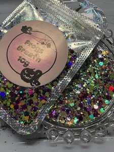 NAIL ART GLITTER NEW!! HALLOWEEN FROGS BREATH 10G GLITTER - Picture 1 of 1