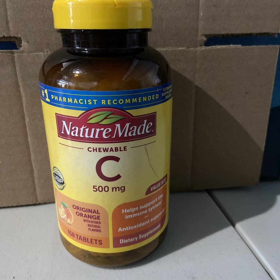 Vitamina C mastigável feita na natureza - Imagem 1 de 1
