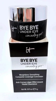 It Cosmetics Bye Bye Under Eye Concealing Pot Weightless Smoothing Concealer .17 - Image 1 of 3