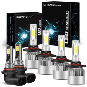 For Toyota Avalon 2000-2007 6X LED Headlight Hi/Lo Fog Light Bulbs Combo Kit+Fog - Picture 1 of 7