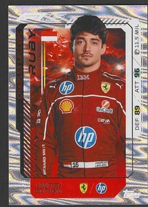 2025 Topps Turbo Attax #LE23 Charles Leclerc Limited Edition - Ruby - Bild 1 von 3