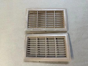 1987-1994 Ford Bronco Truck Door Panel Speaker Grill Screens Tan 87-94 - Picture 1 of 4