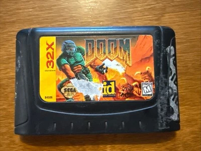 DOOM Video Game (Sega Genesis 32X, 1994) Cart Only - Image 1 of 4