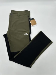 The North Face Grivola Pant Hiking Trousers Flash Dry Black Khaki New 38 Regular - Picture 1 of 7
