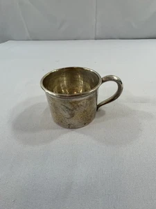 Gobelet bébé Gorham en argent sterling #A595,925 milieu du siècle 70 g non poli - Photo 1 sur 8