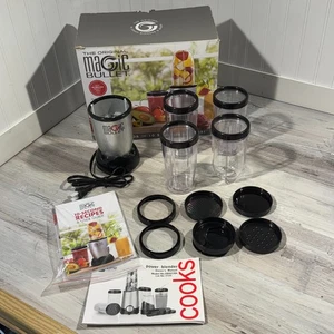 The Original Magic Bullet Countertop Blender 11 Piece Set Dishwasher Safe - Picture 1 of 10