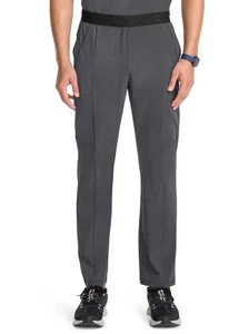 Infinity Scrubs Men's Straight Leg Pant IN013A PWT Pewter Free Ship - Picture 1 of 6