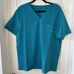 FIGS Shirt Blue Men’s Size Large - Picture 1 of 8