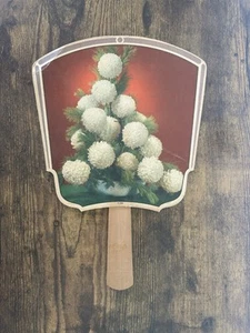 RARE Vintage MACE GROCERY Rolla Missouri Advertising Hand Fan - Picture 1 of 6