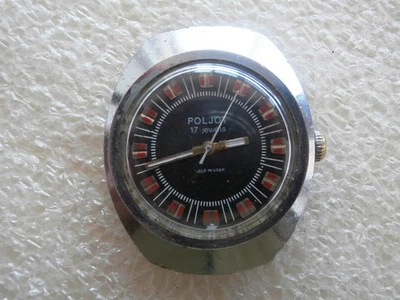 Reloj Vintage POLJOT, SOVIET/URSS, RUSIA Foto 1 de 4
