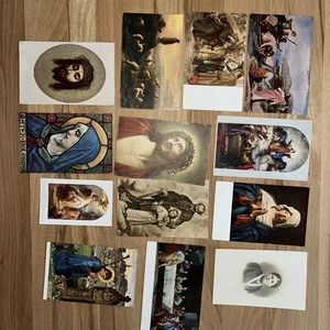 Postkarten Ca 1920 Maria Jesus St. Wendelin Bartholomäus - Bild 1 von 4