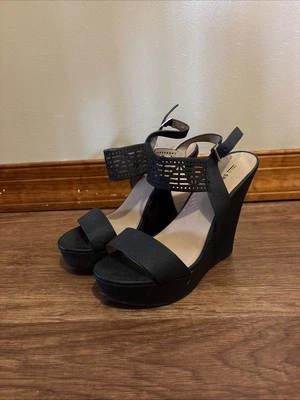 Call It Spring Peep Toe Block Heel Size 8 - Image 1 of 4