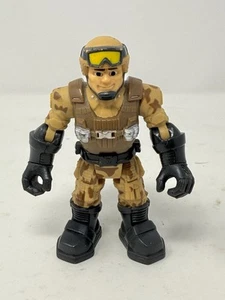 2016 Mattel Imaginext Military Soldier Action Figure Desert Camo No Accessories - Picture 1 of 3