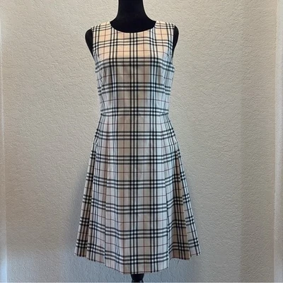 Burberry London 160A Classic Plaid Dress Small - Image 1 of 4