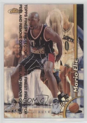 1998-99 Topps Finest Refractor Mario Elie #69 - Image 1 of 2
