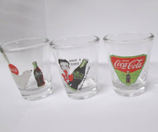 Coca Cola Limited Edition 3 Piece Shot Glass