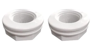 SP1023 1-1/2-Inch FIP Inlet Return Fitting with Locknut and Gasket 2 - Picture 1 of 2