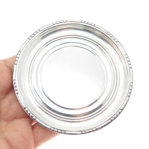 GEORG JENSEN & WENDEL Plata Esterlina Antigua Dinamarca Botella de Vino Posavasos #41B - Imagen 1 de 8