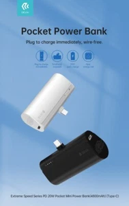 Power Bank Mini Power Bank 4800mah con attacco diretto Tipo-C - Garanzia Italia - Foto 1 di 3