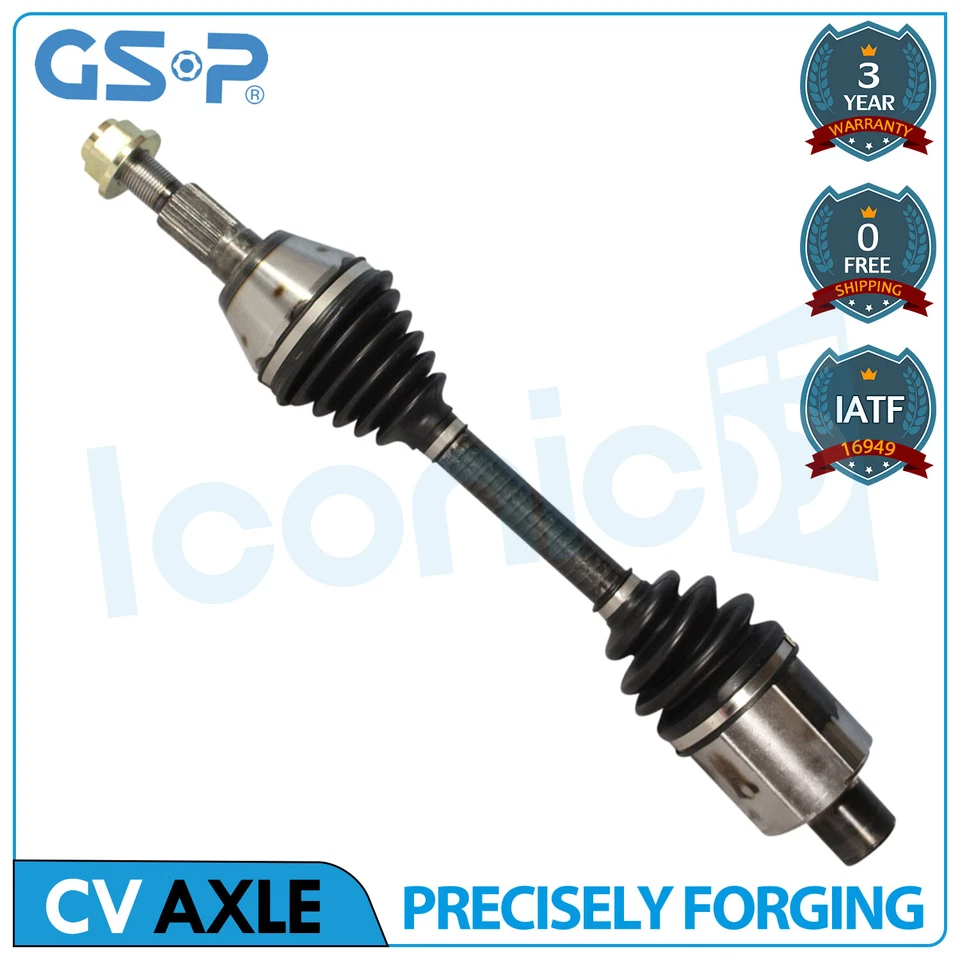 Conjunto de eje CV delantero derecho para Chevrolet Malibu 2007-2009 Saturn Aura 2008-12 Foto 1 de 4