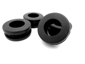 Ojales de goma - Se adapta a orificio de 3/4", material de panel de 3/16" de espesor, tiene identificación de 5/16" - Imagen 1 de 12
