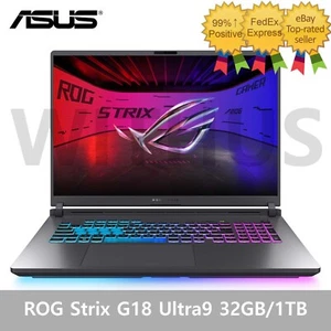 ASUS ROG Strix G18 G815LW-S9103 18" RTX5080 Ultra9 32GB/1TB FreeDOS GamingLaptop - Picture 1 of 9