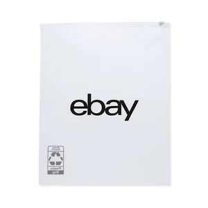 10" x 12.5" Frosted Zipper Clothing Bag - Picture 1 of 2