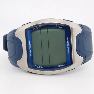 DUNLOP DUN-2-G03 10 Lap Quartz Digital Men's Watch New Battery - Picture 1 of 9