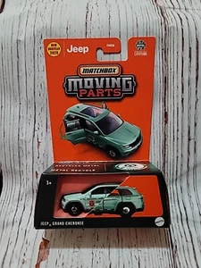 2025 NUOVO Matchbox JEEP GRAND CHEROKEE #17 PARCHI NAZIONALI parti in movimento - Foto 1 di 2