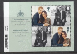 MS4092 2018 Royal Wedding barcode miniature sheet UNMOUNTED MINT - Picture 1 of 1