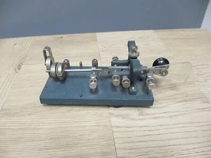 Morse Code Machine Telegraph Key Signal Ham Radio RCAF by Wilson Mfg Canada - Zdjęcie 1 z 6