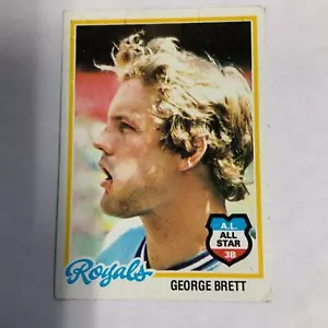 Tarjeta coleccionable de béisbol 1978 Topps George Brett #100 - Imagen 1 de 6