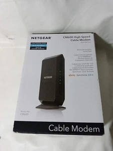 NETGEAR CM600 High Speed 24x8 Cable Modem DOCSIS 3.0 - Picture 1 of 9