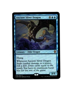 Ancient Silver Dragon Commander Legends: Battle for Baldur's Gate Foil - Picture 1 of 2