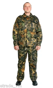 Traje pesca caza chaqueta pantalones camuflaje Rusia Костюм camping exterior - Imagen 1 de 5