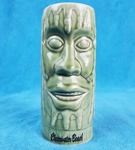 Tiki Tiki Mug Porcelain Vase Hawaiian Clearwater Beach  - Picture 1 of 8