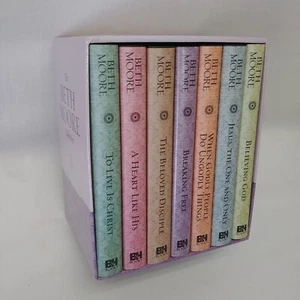 Bundle Lot 7 Beth Moore Collection Books The Hardcover Boxed Set God Religious - Picture 1 of 4