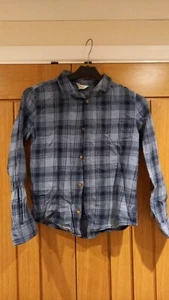 M&Co KIDS Boys Blue Checked Shirt 10-11 Years - Picture 1 of 3