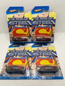 Hot Wheels superman man of steel custom camaro 4 car set - Picture 1 of 7