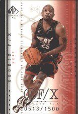 1999-00 SP Authentic Miami Heat Basketball Card #116 Anthony Carter Rookie /1500