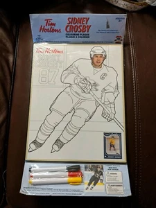 Tim Hortons Sidney Crosby NHL 2009 hockey placa/tablero para colorear  - Imagen 1 de 1