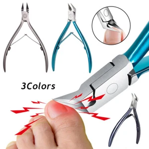 Alicate para cutículas de uñas encarnadas removedor de callos recortador herramienta de manicura - Imagen 1 de 19