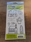 The Saltbox Studio " Church Mice " Clear Stamp SET FROM 2007 **RETIRED** NEW !!