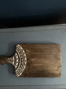 Brown Wood Patterned Charcuterie Board - Picture 1 of 8