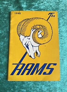 RARE 1948 Los Angeles Rams NFL Football Media Guide Kenny Washington Tom Harmon