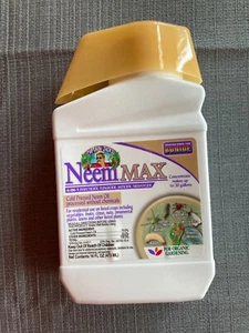 Bonide Neem Max 4-In-1 Org Insecticide, Fungicide, Miticide, Nematicide, 16 oz - Picture 1 of 4