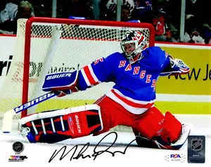 Mike Richter autographed signed 8x10 photo NHL New York Rangers PSA COA - Picture 1 of 2