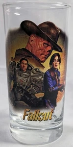 2025 Universal HHN Halloween Horror Nights FALLOUT Ghoul, Lucy, Maximus Glass - Picture 1 of 2